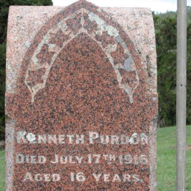 PURDON Kenneth -1916