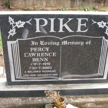 PIKE Percy Lawrence Benn 1919-2003