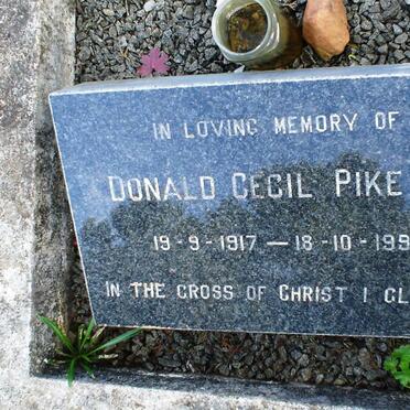 PIKE Donald Cecil 1917-1995