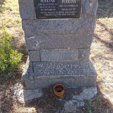 PERKINS David Layton 1934-1978 &amp; Jeanette 1936-2012