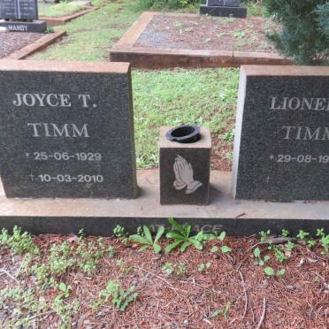 TIMM Lionel H. 1928- &amp; Joyce T. 1929-2010