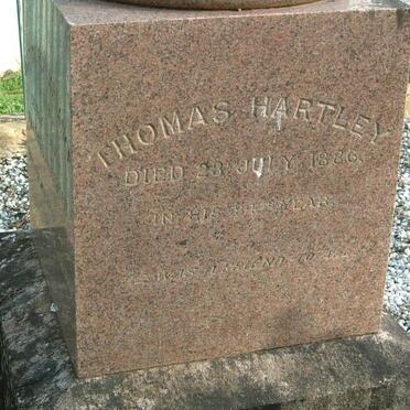 HARTLEY Thomas - 1886