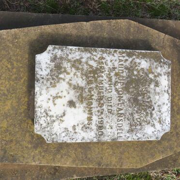 LANSDELL Maud Upton -1900