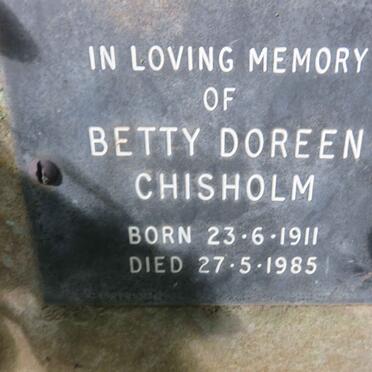 CHISHOLM Betty Doreen 1911-1985