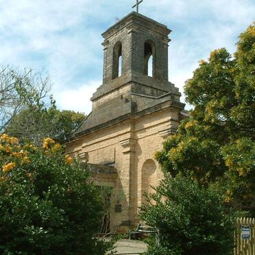 Eastern Cape, BATHURST, Anglican Church, St John's, Church yard and memorial plaques