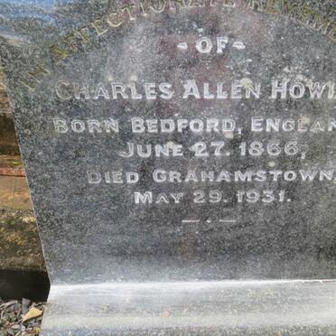 HOWITT Charles Allen 1866-1931