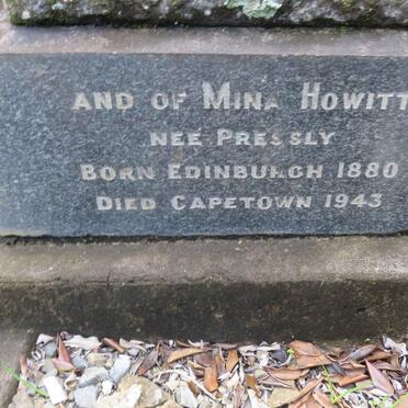 HOWITT Mina nee PRESSLY 1880-1943