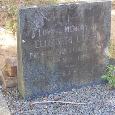 LARSEN Elizabeth -1966