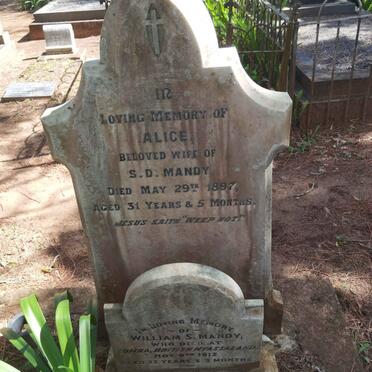 MANDY Alice -1897 :: MANDY William S. -1912