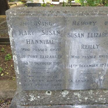 REILLY Susan Elizabeth -1928 :: HANNIBAL Mary Susan -1941