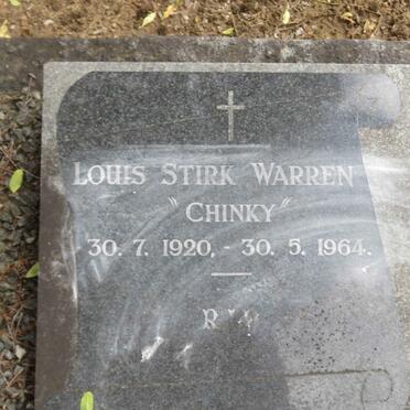 WARREN Louis Stirk 1920-1964