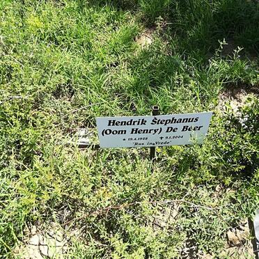BEER Hendrik Stephanus, de 1928-2004