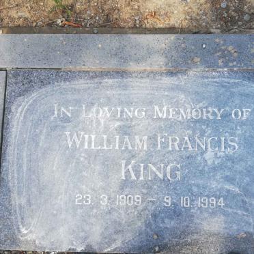 KING William Francis 1909-1994