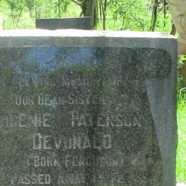 Eastern Cape, BEDFORD district, River Glen 14, Cameron's Glen farm cemetery