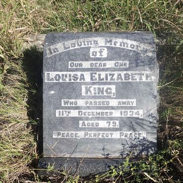 KING Louisa Elizabeth -1934
