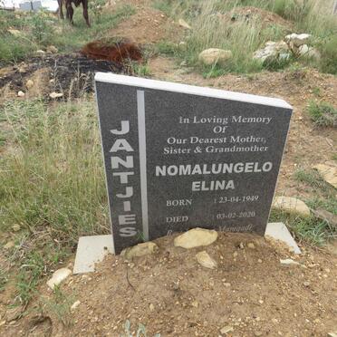 JANTJIES Nomalungelo Elina 1949-2020