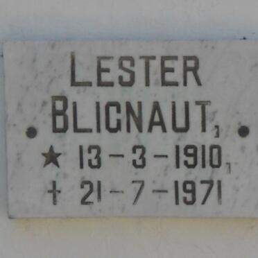 BLIGNAUT Lester 1910-1971