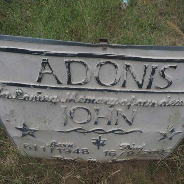 ADONIS John 1948-2002
