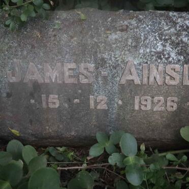 AINSLIE James -1926