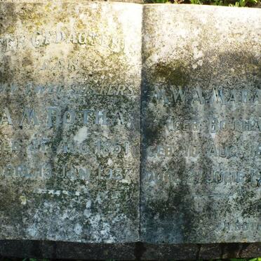 BOTHA A.M. 1851-1937 :: MARAIS M.W.A. nee BOTHA 1854-1937