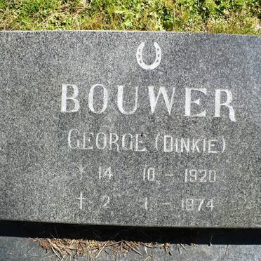 BOUWER George 1920-1974