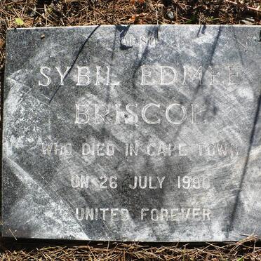 BISCOE Sybil Edmee -1990