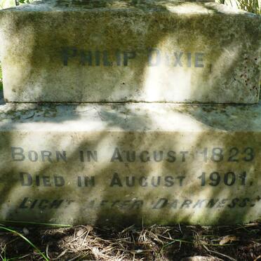 DIXIE Philip 1823-1901