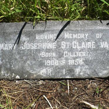 DYK Mary Josephine St. Claire, van nee CILLIES 1900-1954