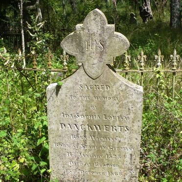 DANKWERTS Ida Sophia Louisa nee WILMANS 1825-1866