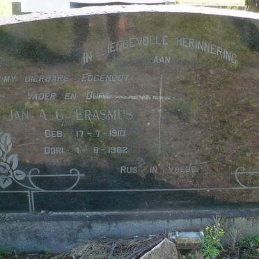 ERASMUS Jan A.G. 1910-1962