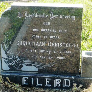 EILERD Christiaan Christoffel 1937-1985
