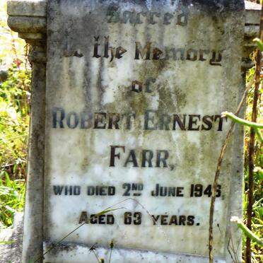 FARR Robert Ernest -1946