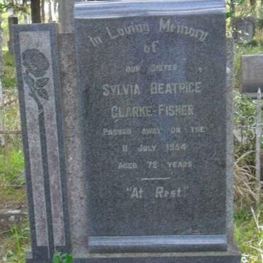 FISHER Sylvia Beatrice, Clarke -1954