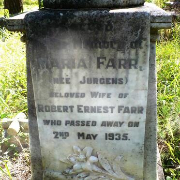 FARR Maria nee JURGENS -1935