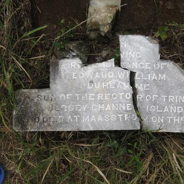 HEAUME Edward William, du -1883