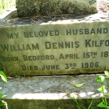 KILFOIL William Dennis 1867-1906