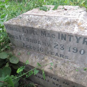 MACINTYRE Muriel Ethel -1909