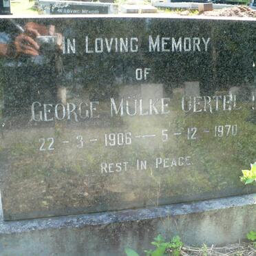 OERTEL George Mulke 1906-1970