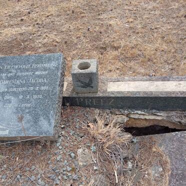 PREEZ Barendina Jacoba, du nee COETZER 1889-1970