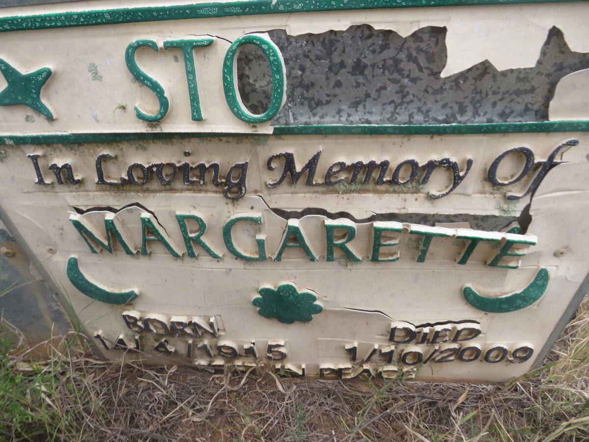 STO? Margarette 1915-2009