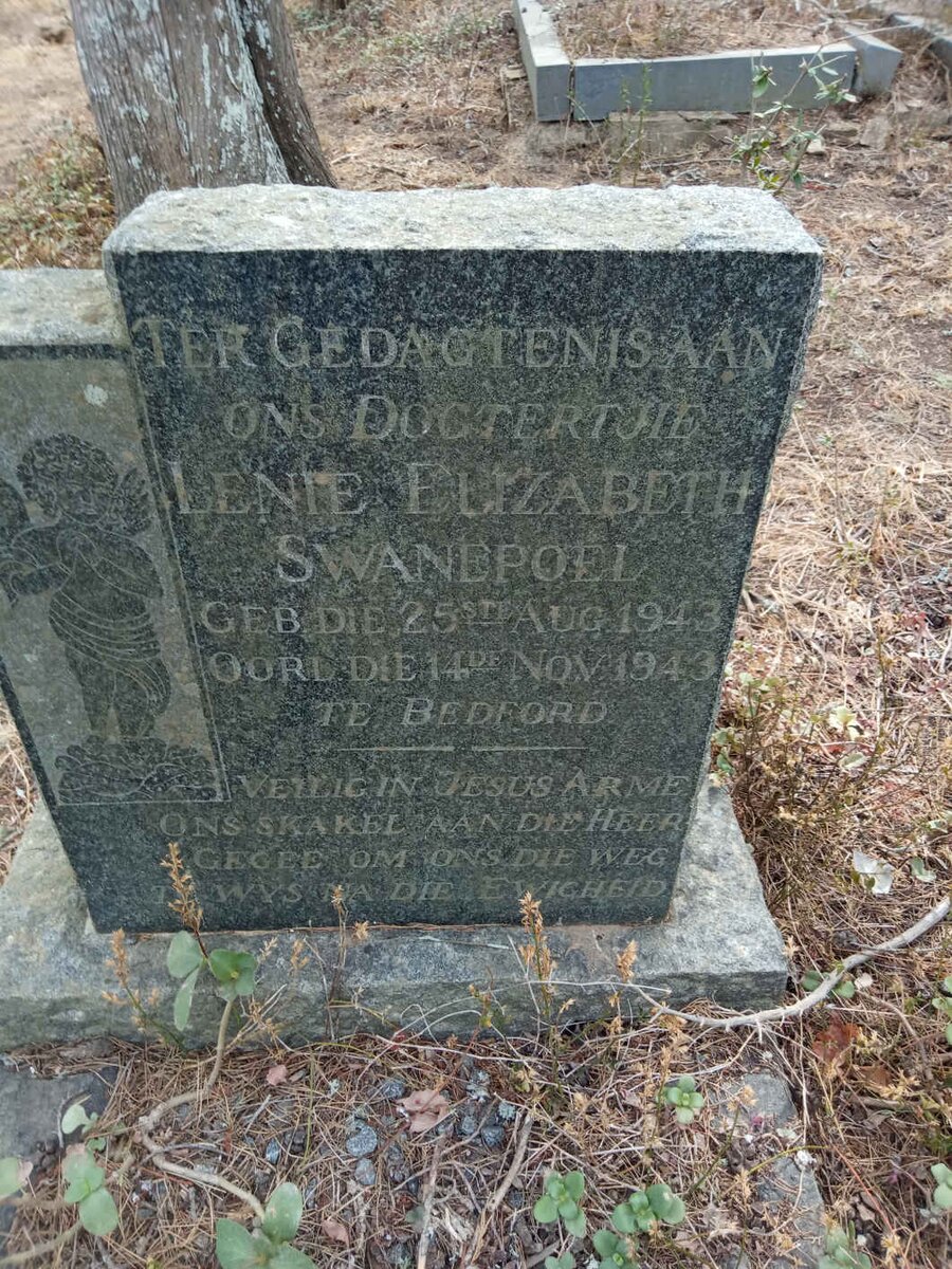 SWANEPOEL Lenie Elizabeth 1943-1943
