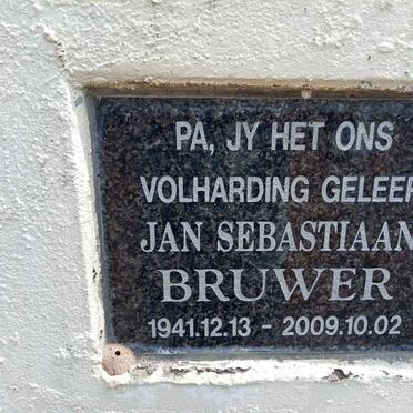 BRUWER Jan Sebastiaan 1941-2009