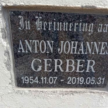 GERBER Anton Johannes 1954-2019