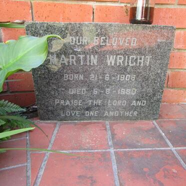 WRIGHT Martin 1906-1980