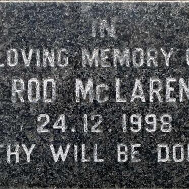MCLAREN Rod -1998