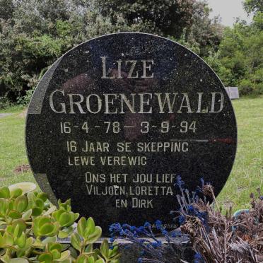 GROENEWALD Lize 1978-1994