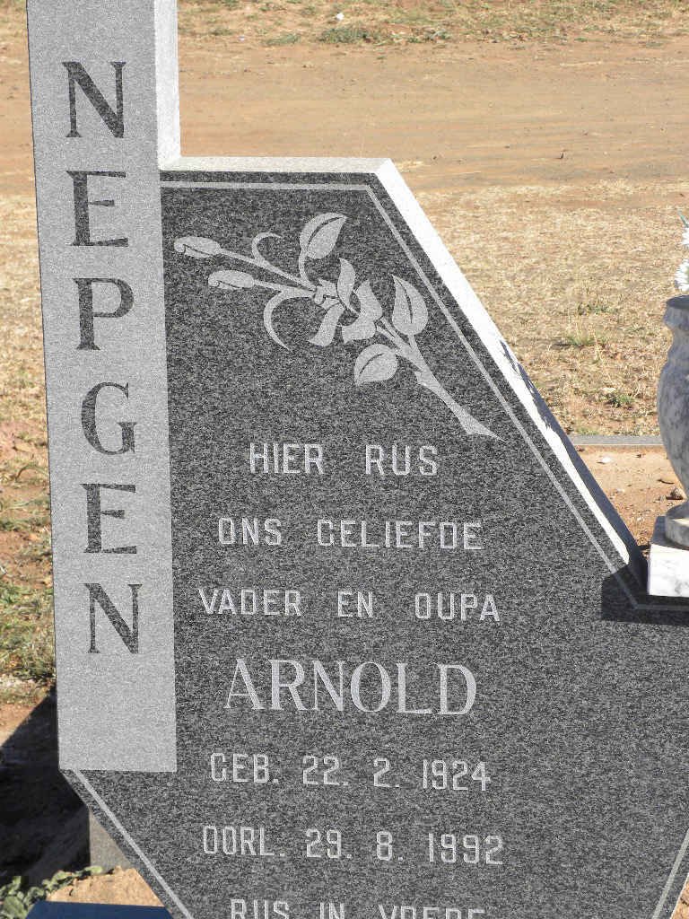 NEPGEN Arnold 1924-1992