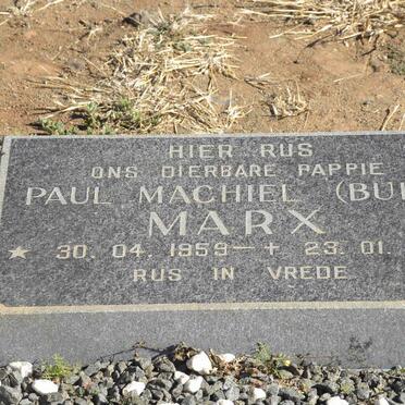 MARX Paul Machiel 1959-1993