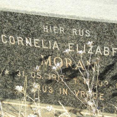 MORAN Cornelia Elizabeth 1917-1985