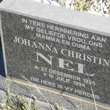 NEL Johanna Christina 1935-1994